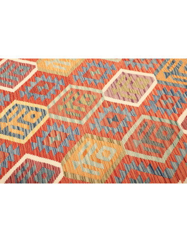 Kilim 205x293 Cm Kilim Afghanistan, Lana Cardata A Mano