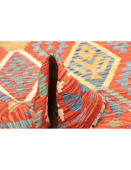 Kilim 205x293 Cm Kilim Afghanistan, Lana Cardata A Mano