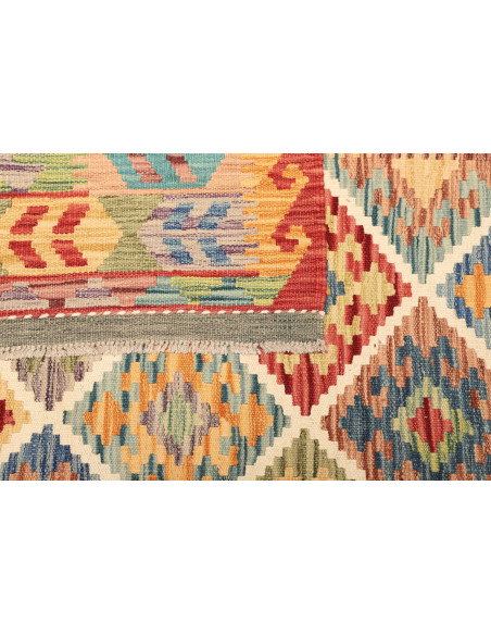 Kilim 203x287 Cm Kilim Afghanistan, Hand-carded Wool,