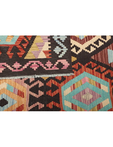 Kilim 169x247 Cm Kilim Afghanistan Hand-spun Wool Cotton