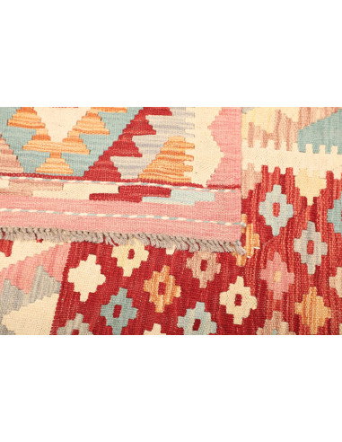 Kilim 180x244 Cm Kilim, Afghanistan, Lana Cardata A Mano