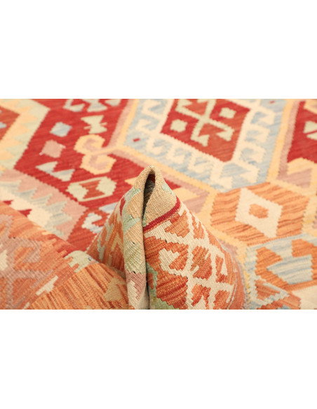 Kilim 182x248 Cm Kilim, Afghanistan, Lana Cardata A Mano