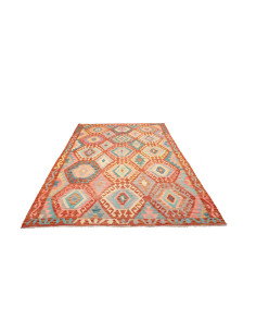 Kilim 177x252 Cm Kilim Afghan Hand-carded Wool Cotton Warp 2
