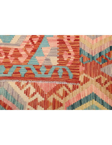Kilim 177x252 Cm Kilim Afgano Lana Cardata A Mano Ordito