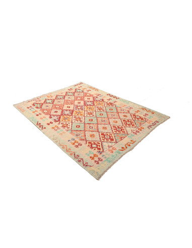 Kilim 156x197 Cm Kilim, Afghanistan, Hand-carded Wool (warp: