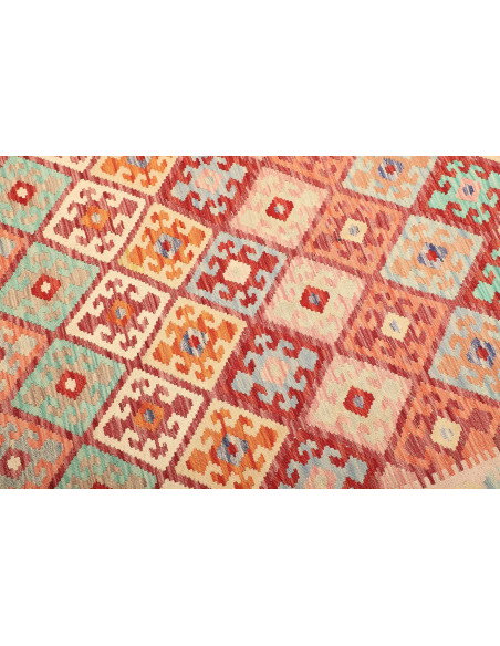 Kilim 156x197 Cm Kilim, Afghanistan, Hand-carded Wool (warp: