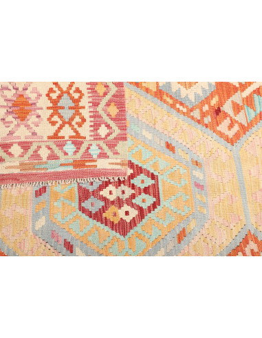 Kilim 158x215 Cm Kilim Afghanistan Hand-carded Wool (warp