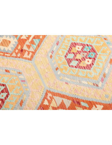 Kilim 158x215 Cm Kilim Afghanistan Hand-carded Wool (warp