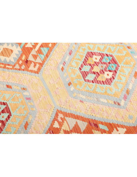Kilim 158x215 Cm Kilim Afghanistan Hand-carded Wool (warp