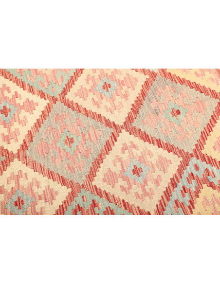 Rug Kilim Afghanistan 147x201 Light Mint Green