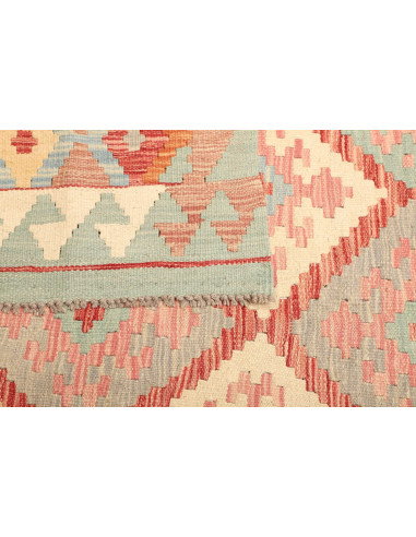 Rug Kilim Afghanistan 147x201 Light Mint Green