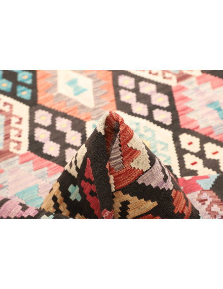 Kilim 157x204 Cm Kilim Afghanistan Lana Cardata A Mano