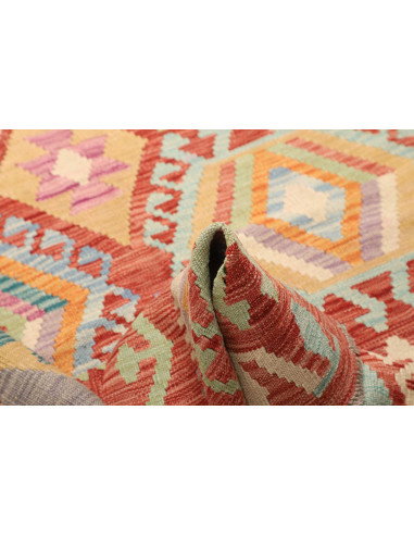 Kilim 153x192 Cm Kilim, Afghanistan, Hand-carded Wool (warp: