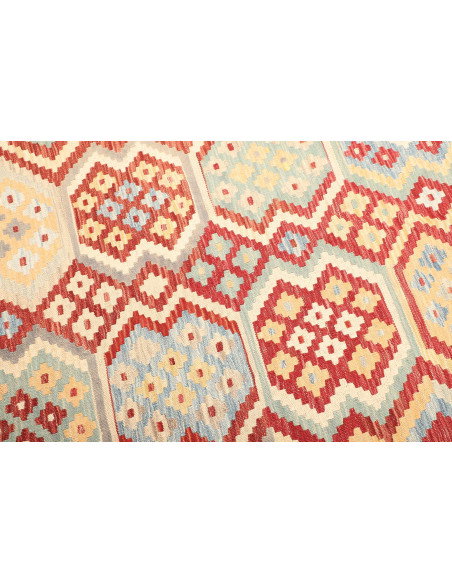 Kilim 158x212 Cm Kilim, Afghanistan, Hand-carded Wool (warp: