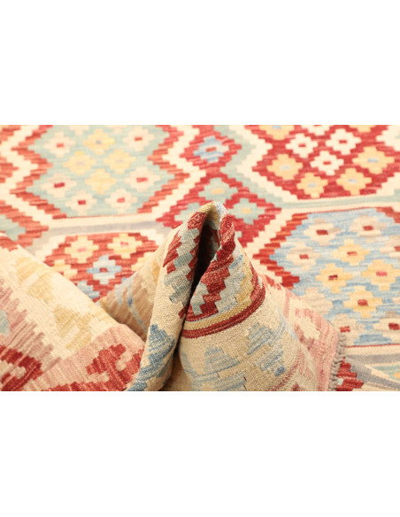 Kilim 158x212 Cm Kilim, Afghanistan, Hand-carded Wool (warp: