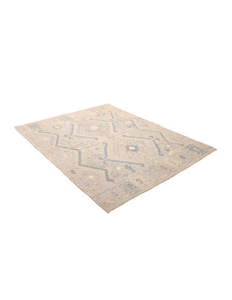 Kilim 156x198 Cm Kilim Afghanistan, Hand-carded Wool (warp: