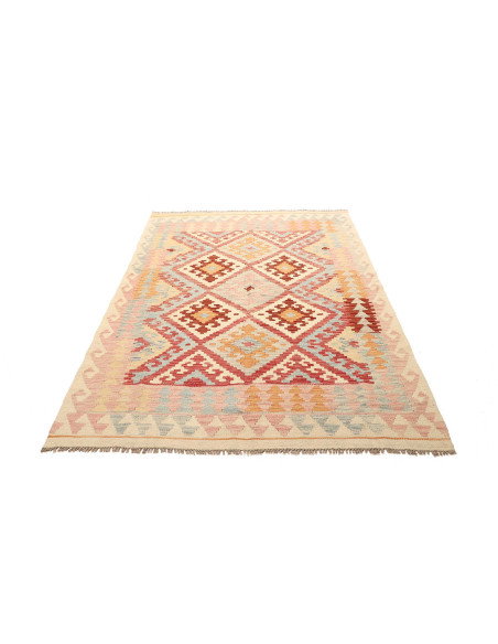 Kilim 153x204 Cm Kilim, Afghanistan. Materiale: Lana Cardata