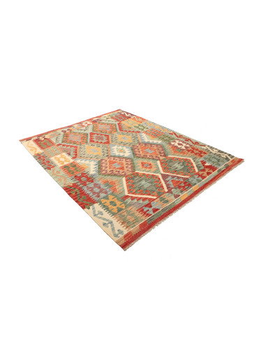 Kilim 155x201 Cm Kilim Afghanistan Hand-carded Wool (cotton