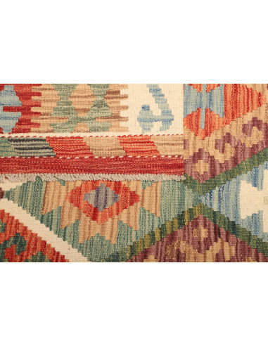 Kilim 155x201 Cm Kilim Afghanistan Hand-carded Wool (cotton
