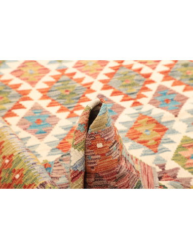 Kilim 159x200 Cm Kilim Afghanistan, Hand-carded Wool