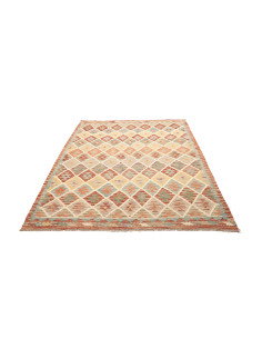 Kilim 160x212 Cm Kilim Afghanistan Lana Cardata A Mano 2