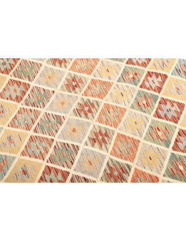 Kilim 160x212 Cm Kilim Afghanistan Hand-carded Wool (warp: