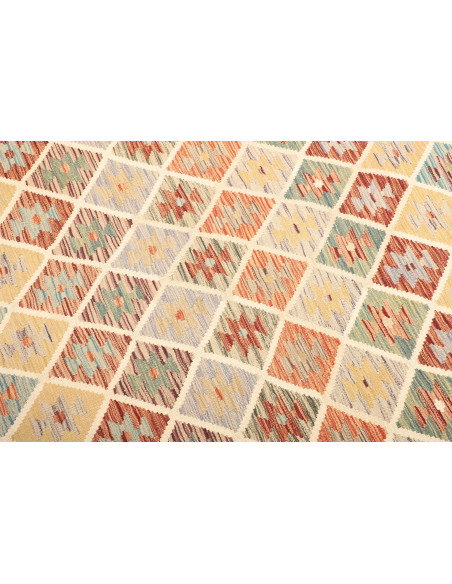 Kilim 160x212 Cm Kilim Afghanistan Lana Cardata A Mano