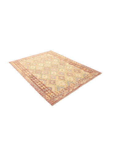 Kilim 152x195 Cm Kilim, Afghanistan, Hand-carded Wool (warp: