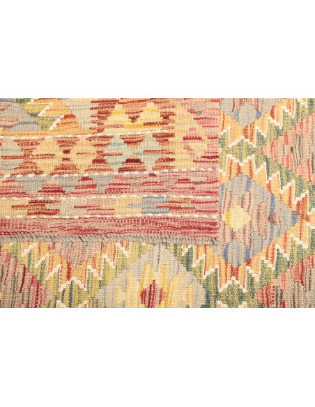 Kilim 152x195 Cm Kilim, Afghanistan, Hand-carded Wool (warp: