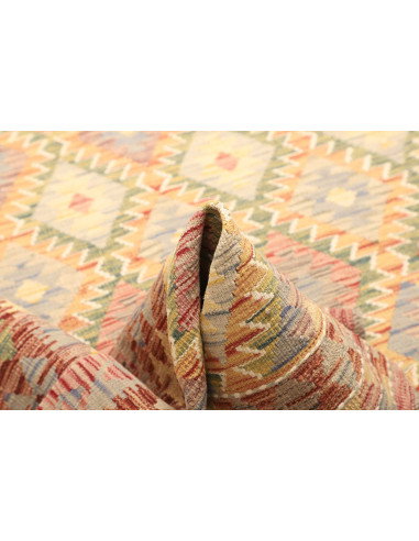 Kilim 152x195 Cm Kilim, Afghanistan, Hand-carded Wool (warp: