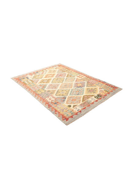 Kilim 148x201 Cm Kilim Afghanistan Hand-carded Wool Cotton