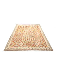 Kilim 146x201 Cm Kilim, Afghanistan, Hand-carded Wool (warp: 2