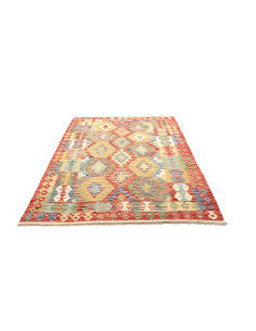 Kilim 151x203 Cm Kilim Afghanistan Hand-carded Wool (warp: 2