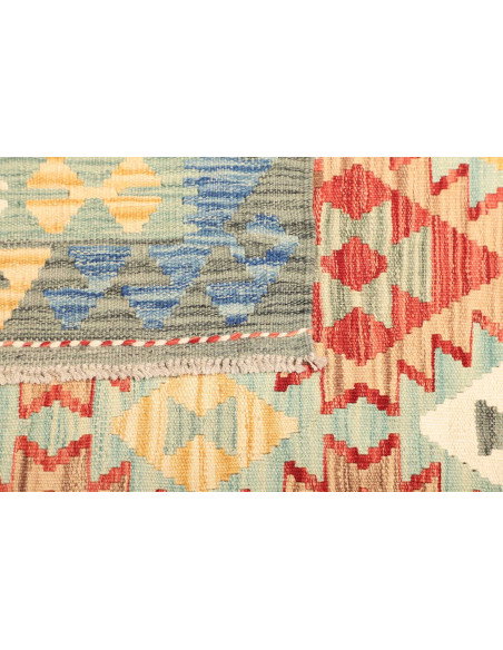 Kilim 149x201 Cm Kilim, Afghanistan, Lana Cardata A Mano