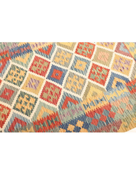 Kilim 151x200 Cm Kilim, Afghanistan, Lana Cardata A Mano,