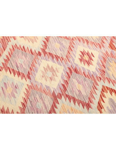 Kilim 143x207 Cm Kilim Afghanistan Hand-carded Wool Cotton