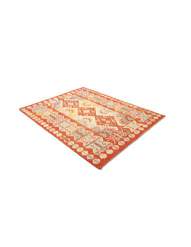 Kilim 152x193 Cm Kilim Afghanistan Lana Cardata A Mano