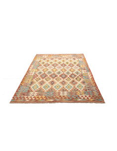Kilim 154x204 Cm Kilim, Afghanistan, Lana Cardata A Mano 2