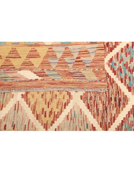 Kilim 155x202 Cm Kilim, Afghanistan, Hand-carded Wool (warp: