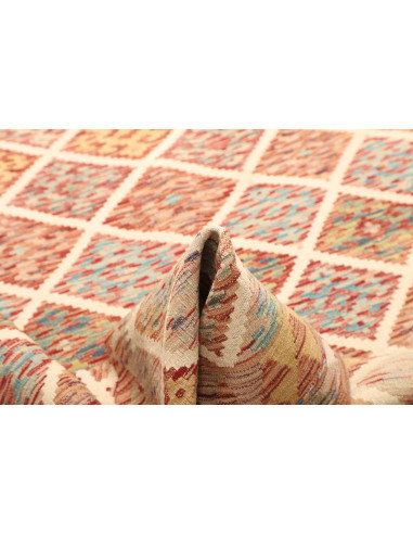Kilim 155x202 Cm Kilim, Afghanistan, Hand-carded Wool (warp: