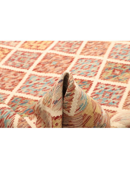 Kilim 155x202 Cm Kilim, Afghanistan, Hand-carded Wool (warp: