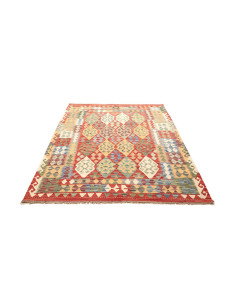 Kilim 150x195 Cm Kilim Afghanistan, Hand-carded Wool (cotton 2