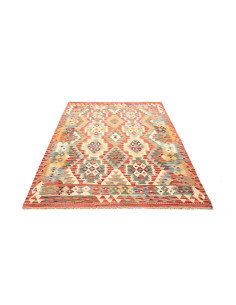 Kilim 157x197 Cm Kilim, Afghanistan, Lana Cardata A Mano, 2