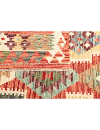 Kilim 157x197 Cm Kilim, Afghanistan, Lana Cardata A Mano,
