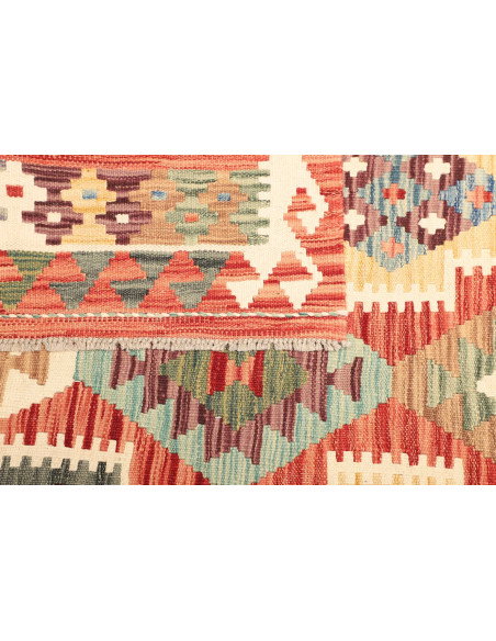 Kilim 157x197 Cm Kilim, Afghanistan, Hand-carded Wool,