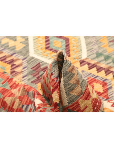 Kilim 158x198 Cm Kilim Afghanistan, Hand-carded Wool