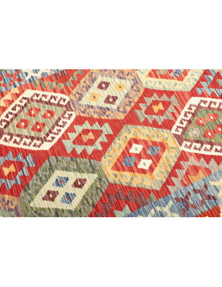 Kilim 154x209 Cm Kilim, Afghanistan, Hand-carded Wool,