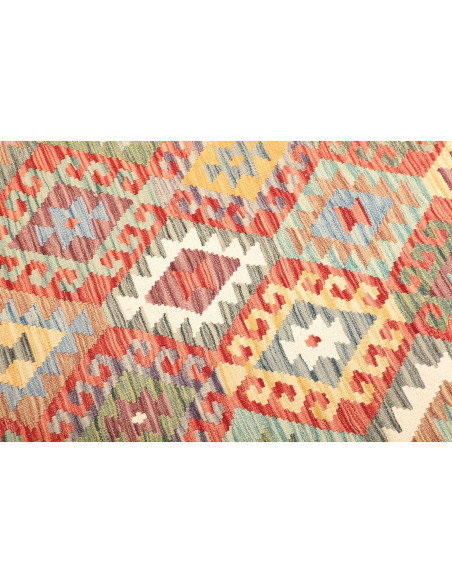Kilim 158x198 Cm Kilim, Afghanistan, Hand-carded Wool,