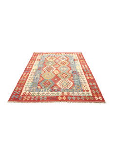 Kilim 154x201 Cm Kilim Afghanistan Hand-carded Wool Cotton 2