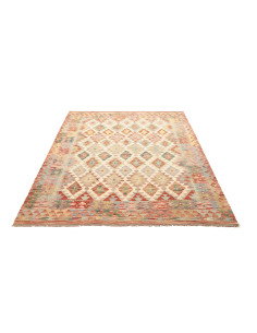 Kilim 153x200 Cm Kilim Afghanistan Lana Cardata A Mano 2